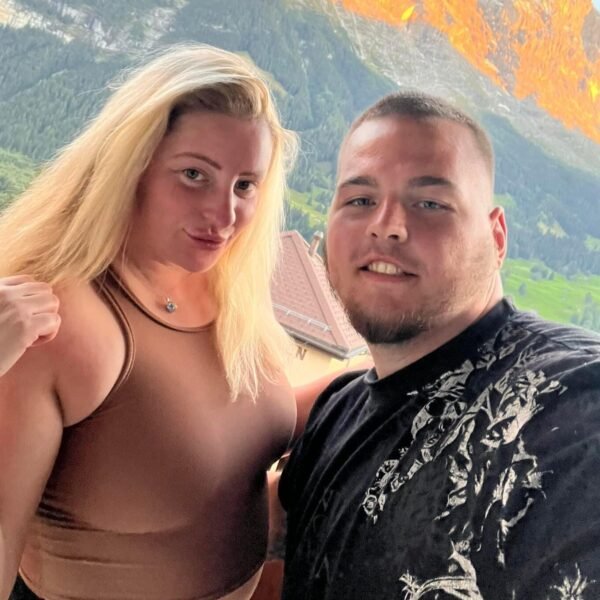 Claire and Brandon in Grindelwald Switzerland